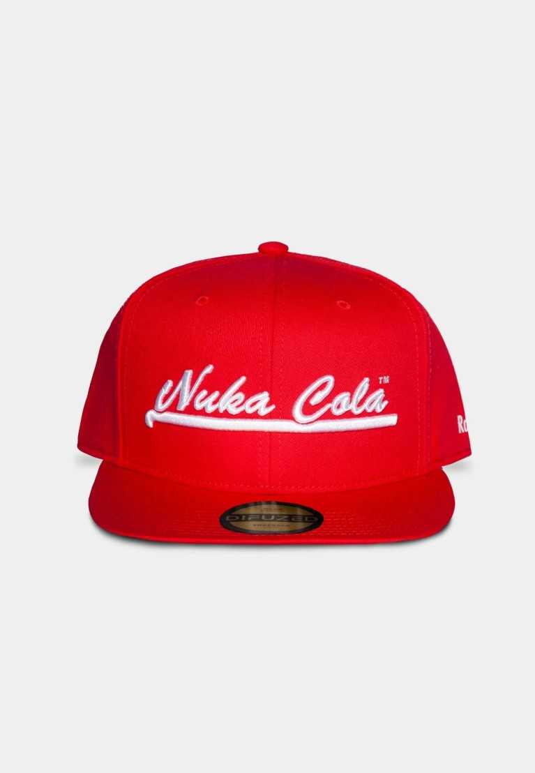 OFFICIAL FALLOUT NUKA COLA EMBROIDERED RED SNAPBACK BASEBALL CAP HAT