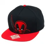 AWESOME MARVEL DEADPOOL CUTE KAWAII SNAPBACK CAP.