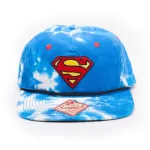 AWESOME DC COMICS CLASSIC SUPERMAN BLUE SNAPBACK CAP