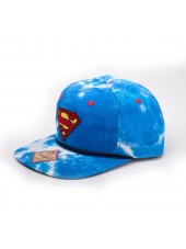 AWESOME DC COMICS CLASSIC SUPERMAN BLUE SNAPBACK CAP