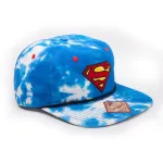 AWESOME DC COMICS CLASSIC SUPERMAN BLUE SNAPBACK CAP