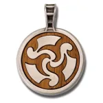 STUNNING EAGLE WING BICO PENDANT.