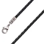 STUNNING BICO 2mm BRAIDED PVC NECKLACE.