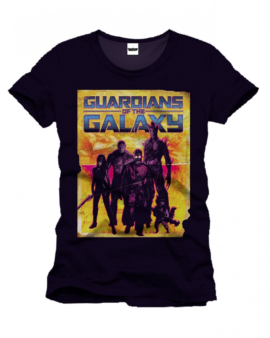MARVEL'S GUARDIANS OF THE GALAXY ROCKET RACCOON AND GROOT T-SHIRT