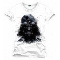 AWESOME STAR WARS DARTH VADER TIE FIGHTER DRAWING WHITE T-SHIRT