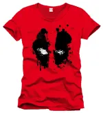 MARVEL'S DEADPOOL BLOODY WORDING BLACK T-SHIRT