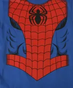 MARVEL'S THE AMAZING SPIDER-MAN RETRO COSTUME BLUE T-SHIRT