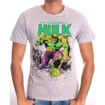 MARVEL'S THE INCREDIBLE HULK (WITH A HULK SMASH KINDA LOOK) GREY T-SHIRT