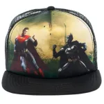 INJUSTICE GODS AMONG US BATMAN VS SUPERMAN TRUCKER SNAPBACK CAP