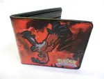 NINTENDO'S POKEMON YVELTAL AND XERNEAS RED/BLUE BI-FOLD WALLET 