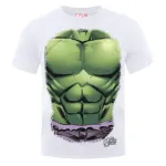 MARVEL'S THE INCREDIBLE HULK CHEST COSTUME WHITE T-SHIRT