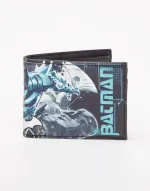 DC COMICS BATMAN ARKHAM KNIGHT BATMOBILE BI-FOLD WALLET 