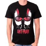 MARVEL COMICS ANT-MAN HELMET/ MASK BLACK T-SHIRT