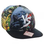 DC COMICS BATMAN VS THE JOKER ALL OVER PRINT SNAPBACK CAP