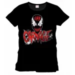 MARVEL'S THE AMAZING SPIDER-MAN CARNAGE FACE BLACK T-SHIRT