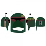 OFFICIAL STAR WARS BOBA FETT MASCOT COSTUME BEANIE