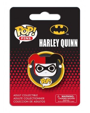 OFFICIAL DC COMICS HARLEY QUINN POP! PIN BADGE
