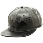 DC COMICS BATMAN SUIT UP METAL SYMBOL PU SNAPBACK CAP