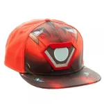 OFFICIAL MARVEL COMICS IRON MAN SUIT BALLISTIC SUBLIMATED SNAPBACK CAP