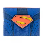 OFFICIAL DC COMICS SUPERMAN (MAN OF STEEL) SUIT UP COSTUME BLACK WALLET