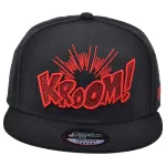 CARBON 212 KROOM! (EXPLOSION) BLACK SNAPBACK CAP