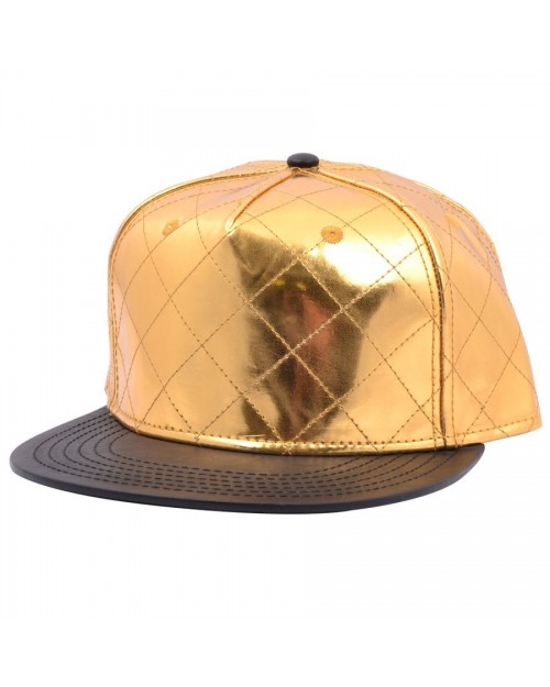 CARBON 212 MERMAID QUILTED GOLD SNAPBACK CAP