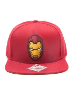 OFFICIAL MARVEL COMICS IRON MAN MASK RED SNAPBACK CAP