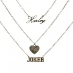 OFFICIAL SUICIDE SQUAD HARLEY QUINN + THE JOKER NECKLACE