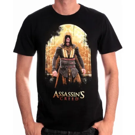 ASSASSIN'S CREED: THE MOVIE CALLUM LYNCH BLACK T-SHIRT