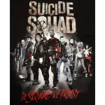 DC COMICS SUICIDE SQUAD THE WHOLE TEAM (IN SQUAD WE TRUST) T-SHIRT