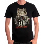 DC COMICS SUICIDE SQUAD THE WHOLE TEAM (IN SQUAD WE TRUST) T-SHIRT