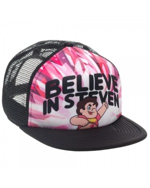 Steven Universe Believe Trucker MESH SNAPBACK ADJUSTABLE BASEBALL HAT 