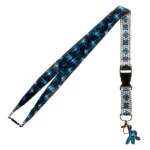 OFFICIAL MEGAMAN & E-TANK TILED PRINTED LANYARD