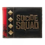 OFFICIAL DC COMICS SUICIDE SQUAD METAL SYMBOL WITH HARLEY QUINN PRINT WALLET