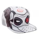 OFFICIAL SUICIDE SQUAD DEADSHOT SUIT UP COSTUME ALL OVER PRINT SNAPBACK CAP