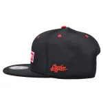 CARBON 212 SUPERHERO RED & WHITE BOX BLACK SNAPBACK CAP