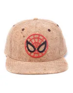 OFFICIAL MARVEL COMICS THE AMAZING SPIDER-MAN ROUND MASK CORK SNAPBACK CAP