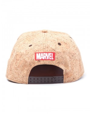 OFFICIAL MARVEL COMICS THE AMAZING SPIDER-MAN ROUND MASK CORK SNAPBACK CAP