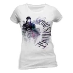 OFFICIAL DOCTOR STRANGE INK EFFECT FITTED WHITE T-SHIRT