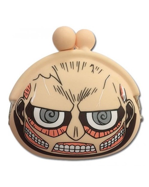 OFFICIAL ATTACK ON TITAN - COLOSSAL TITAN FACE PURSE/ WALLET