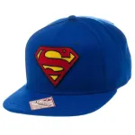 DC COMICS SUPERMAN CLASSIC SYMBOL BLUE SNAPBACK CAP