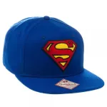 DC COMICS SUPERMAN CLASSIC SYMBOL BLUE SNAPBACK CAP