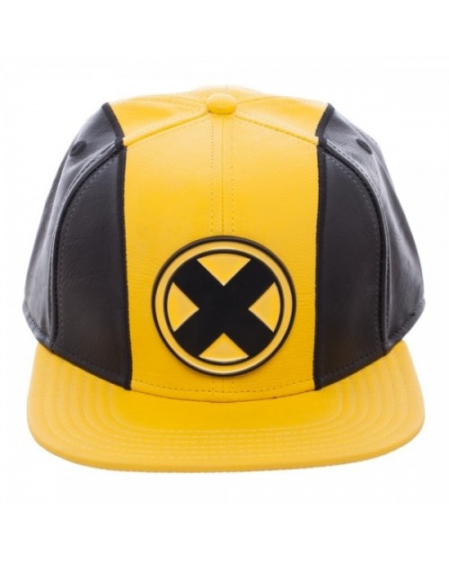 OFFICIAL MARVEL COMICS X-MEN SUIT UP COSTUME STYLED PU SNAPBACK CAP