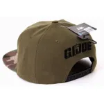 OFFICIAL G.I. JOE SYMBOL/ LOGO KHAKI/ CAMOUFLAGE SNAPBACK CAP