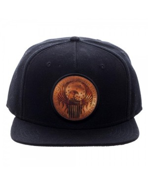 OFFICIAL FANTASTIC BEASTS AND WHERE TO FIND THEM - MACUSA SHIELD SYMBOL BLACK SNAPBACK CAP