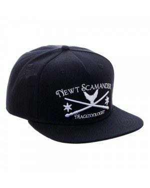 OFFICIAL FANTASTIC BEASTS AND WHERE TO FIND THEM - NEWT SCAMANDER MAGIZOOLOGIST BLACK SNAPBACK CAP
