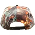 OFFICIAL STAR WARS ORIGINAL LUKE SKYWALKER TRILOGY PRINTED PU SNAPBACK CAP