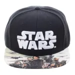 OFFICIAL ROGUE ONE: A STAR WARS STORY SYMBOL SNAPBACK CAP WITH PRINTED VISOR