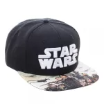 OFFICIAL ROGUE ONE: A STAR WARS STORY SYMBOL SNAPBACK CAP WITH PRINTED VISOR