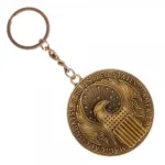 FANTASTIC BEASTS AND WHERE TO FIND THEM MACUSA SYMBOL METAL KEYRING